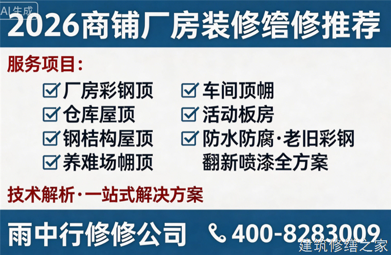 宿州2026/9灵璧县彩钢瓦除锈翻新防腐价格多少钱